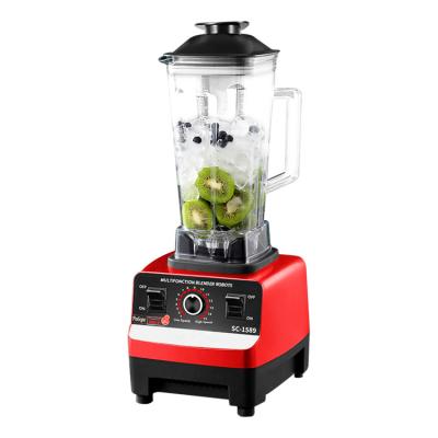 China Factory Wholesale Pure Copper Motor Smoothie 2L High Speed Heavy Duty Electric Commercial Blender and Blender Blender for sale
