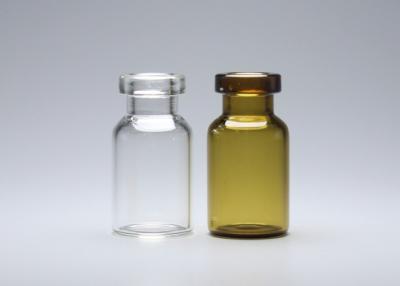China 2ml Clear and Amber Medical or Cosmetic Low Borosilicate Glass Vial for sale