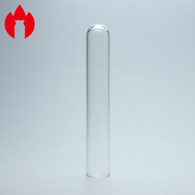 China 10*75mm 3ml Glass Test Tubes Transparent Color With Round Bottom for sale