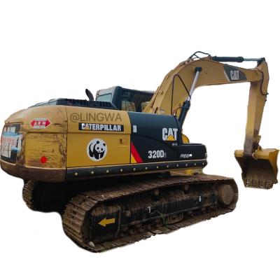 China For sale Caterpillar earthmoving machinery used CAT320D excavators CAT323 cat326 working condition 20Ton 1m³ for sale