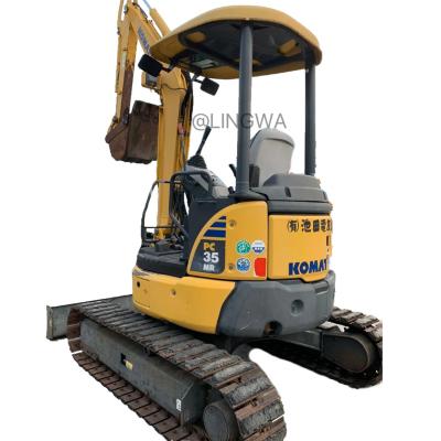China Komatsu PC35MR PC55 PC20 PC40 Mini Used Hydraulic Crawler Excavator Good Condition MINI 3Ton machinery 0.15m³ for sale