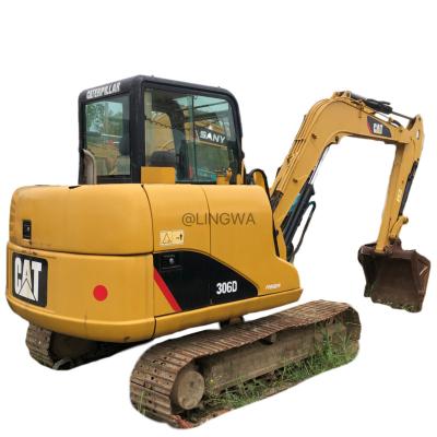 China Hot sale small second-hand machinery Caterpillar CAT306D cat307 hydraulic crawler excavator 6Ton 0.3m³ for sale