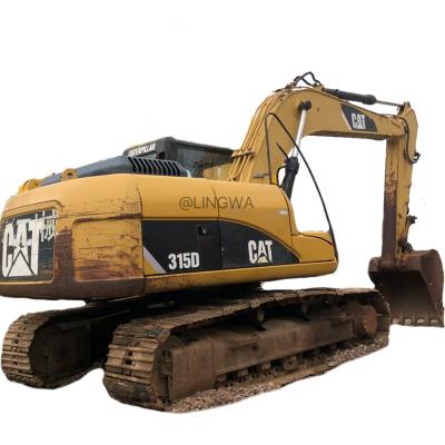 China Low price Caterpillar CAT315D 315D2 313 318 Medium Used Excavator in good condition 0.75m³ for sale