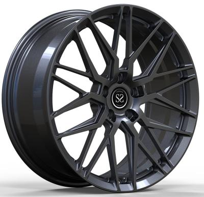 China Mercedes Benz Sl550 Custom 22 Inch Candy Red 5x112 1 Piece Forged Wheels for sale