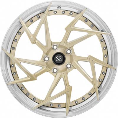 Chine 21 22 2 morceaux de la brosse TUV 20 faits sur commande ont forgé des roues avec 5x120 pour BMW X5 X6 à vendre