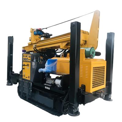 China Construction works 350m Rotary Used Crawler Truck Mounted Mining Water Well Mine Augers Rig for sale