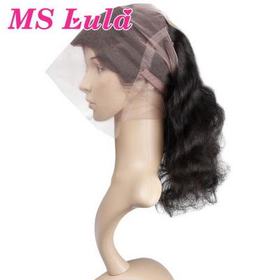 China Big Best Double Body Wave 360 Lace Closure Body Wave Hair Indian Weft 100% Human Virgin Hair Indian Main Seller for sale