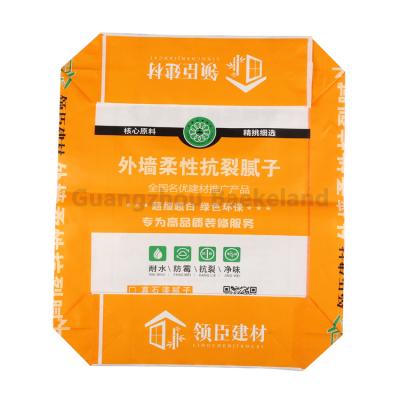 China Safety manufacturer factory sales high capacity kraft paper plastic paper bags for sale