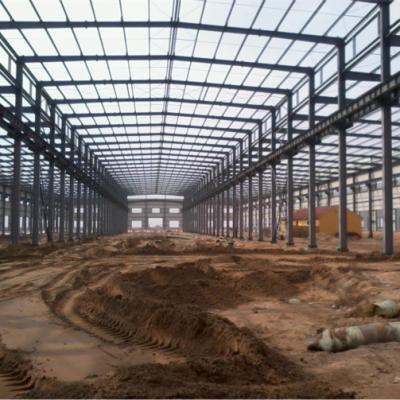 China 1-30tons cranes approval portable steel structure prefabricated warehouse construction for sale