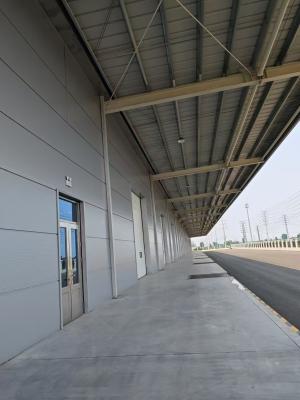 China Metal shed logistics warehouse storage with over 70 years lifetime for sale for sale