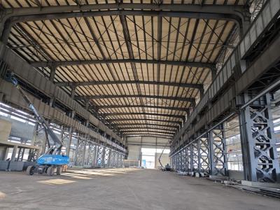 China Commercial designed heavy load support iron structural prefab warehouse plants on sale for sale