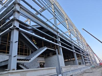 Κίνα Διακοσμητικό πάνελ αλουμινίου και γυάλινος τοίχος κουρτίνας σχεδιασμένο σύγχρονη κατασκευασμένη δομή χάλυβα εμπορικά κτίρια προς πώληση