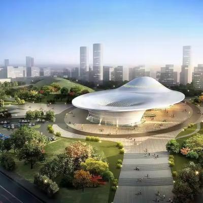 China Durable Large Span Steel Structure Building For Culture Sports Center Stadium Basketball Gym Football Stadium Arena for sale