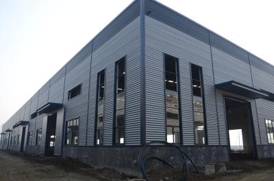 China Muti Storey diseñó un taller estructural pre-ingeniero de alta resistencia mezclado con oficina y tienda en venta