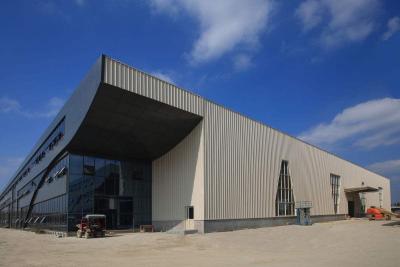 China Pre-ingeniería comercial bien tratamiento de superficie estructura de acero taller de planta industrial con sus ideas personalizadas en venta