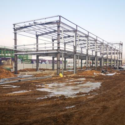 China Low Cost Prefabricated Light Structural Steel Structure warehouse shed for sale
