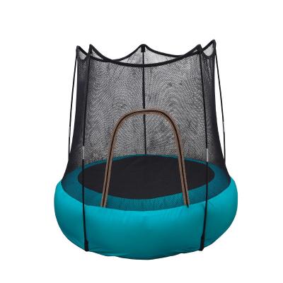 China With Protective Net Children Indoor Inflatable Trampoline With Protective Net Kids Inflatable Trampoline OB16001 for sale