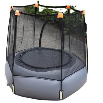 China With Protective Net Children Indoor Inflatable Trampoline With Protective Net Kids Inflatable Trampoline OB16002 for sale