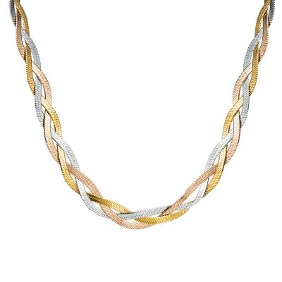 Chine Collier féminin en or, style mode multi-scène à vendre