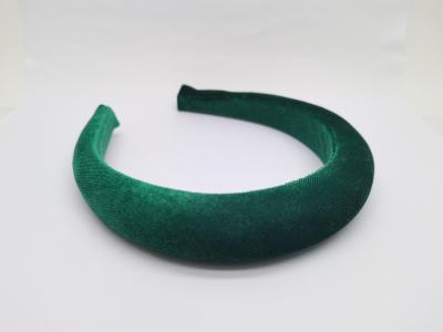 Chine Basic Design Fabric Green Hairband for Multipurpose à vendre