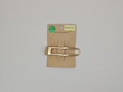 China Golden Recycled Metal Hair Clip for Multiple Usage for sale