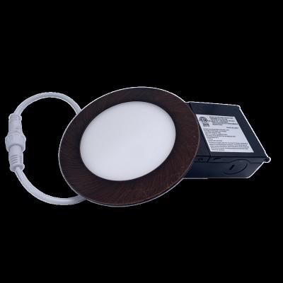 China Modern 15W ETL Listed 3CCT CRI90 6inch High Ultra Thin Round LED Panel Light for sale