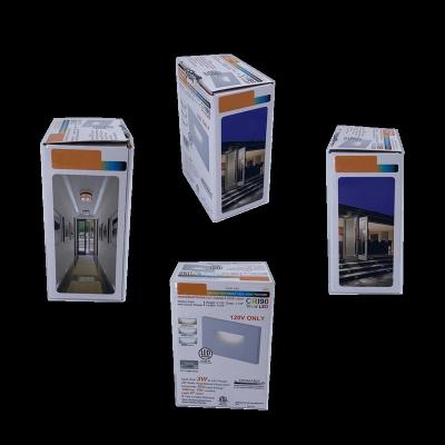 China Frosted PC ETL Certificated LED Stair Light 3CCT Color Dimmable 5W 3W High CRI90 ETL Listed Suitable Damp Location for sale