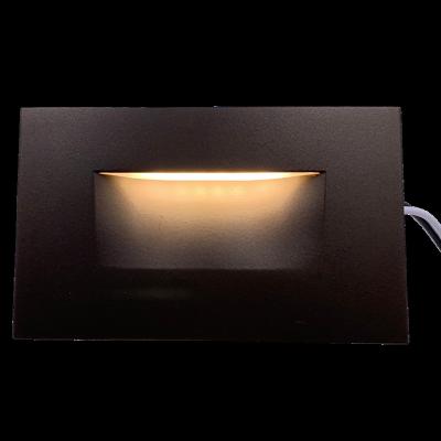 China Frosted PC 3.5W ETL Listed LED Stair Step Light Perfect For Municipal Residential LED Step Light 3.5W 3W High Damp Location CRI90 Suitable for sale