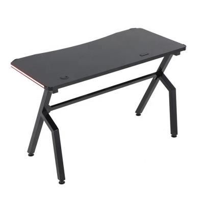 China PC Computer Computer Light LED Gaming Table Game Convertible Strong Adjustable Desk With RGB for sale