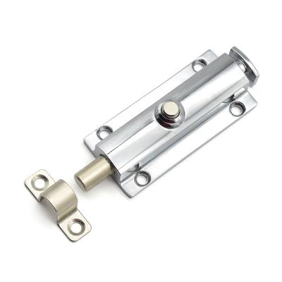 Китай Замок 83.5x30.6mm защелки весны кнопки сплава цинка, Lockable защелка болта скольжения для предохранителя против похищения продается