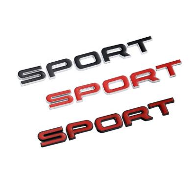 China Eco-Friendly Metal Letters Symbol Fit For Range Rover SPORT HSE Car Styling Refitting Trunk Badge Logo Sticker for sale