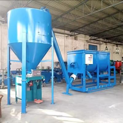 China Tile Adhesive Manufacturing Plant Dry Mortar Production Line Dry Mortar Mixing Plant for sale