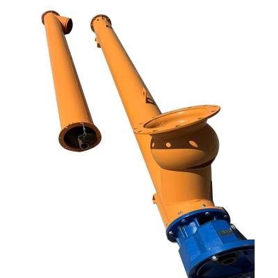 China Large Spiral Shaft Auger Conveyor Customized Screw Conveying System for sale