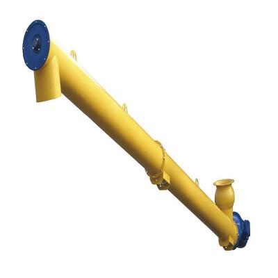 China Flex Screw Conveyor System Dust Auger Screw Conveyor With Hopper for sale