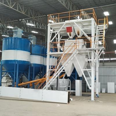 China 1T/H-100T/H Tile Adhesive Mortar Plant Building Materials Dry Mortar Equipment for sale