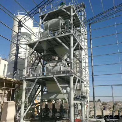 China Putty Powder Plastering Dry Mortar Equipment 5000kg Gypsum Mixer Machine for sale