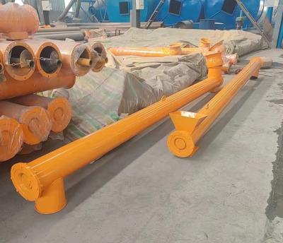 China 5kW Spiral Screw Conveyor Machine Automatic For Smooth Material Transfer for sale