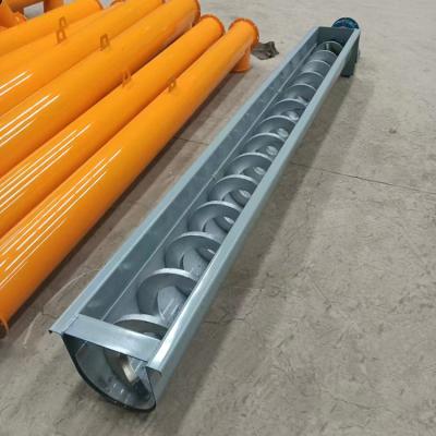 China 50Tph Screw Conveyor Feeder Spiral Screw Conveyor High Speed Flexible for sale