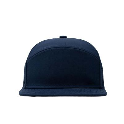China JOINT 7 Panel Cloth Soft Men's Cover Mesh Snapback Hats And Plain Hip Hop Hat for sale