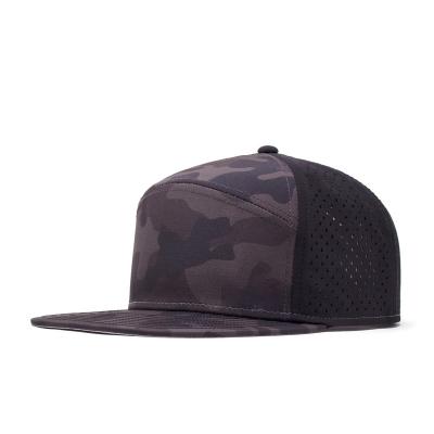 China 2021 New Plain Hat&Custom High Quality 7 Panel Platypus Running Hat for sale