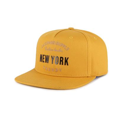 China JOINT design white hats 5 panel trucker hat hot selling flat brim sports hats for men for sale