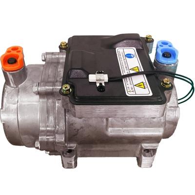 China factory price EV cars bus Van truck engineering vehicle excavator 12v 24v electric air conditioner scroll compressor 341d for sale