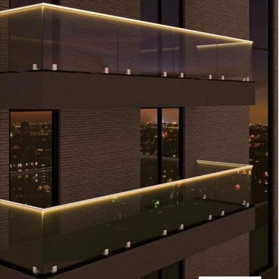 China Australia Standard Home Aluminium Glass Handrail Fencing China Windproof for sale