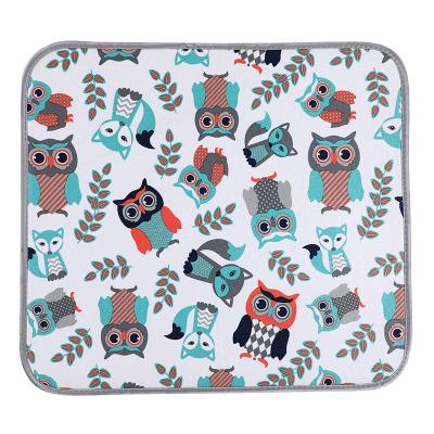 China Sustainable Manufacturers Customize The Latest Heat Insulation Place Mat Household Daily Water-absorbing Cup Cup Mat for sale