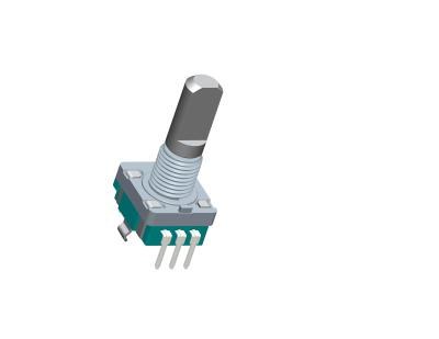 China Interruptor rotatorio ampliado vertical del codificador del montaje EC11 con el viaje de 0.5m m para el ajuste del volumen en venta