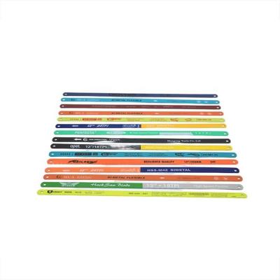 China Woodworking 300MM 65 Manganese Hand Hss Steel High Speed Flexible Hacksaw Blades for sale