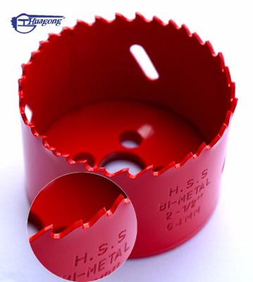 China Fast Speed Drilling China Manufacturer Hss High Speed Steel M3 Bi Metal Hole Saw for sale
