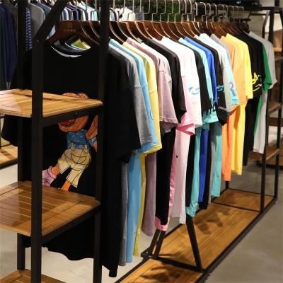 China Polyester / Cotton Jerry Factory direct sales short long sleeve round neck shirt big high men and women stock T-shirt White T-shirt printed T-shir for sale