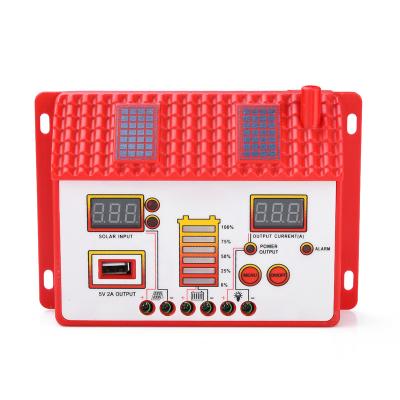 China Customized cheap mppt charge12v24v pwm hybrid charging solar controllers solar charger controller 10a 20a control reasonable prices for sale