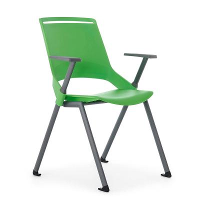 China (Size) Adjustable Plastic Stackable Modern Training Student Room Kids Office School Chairs for sale